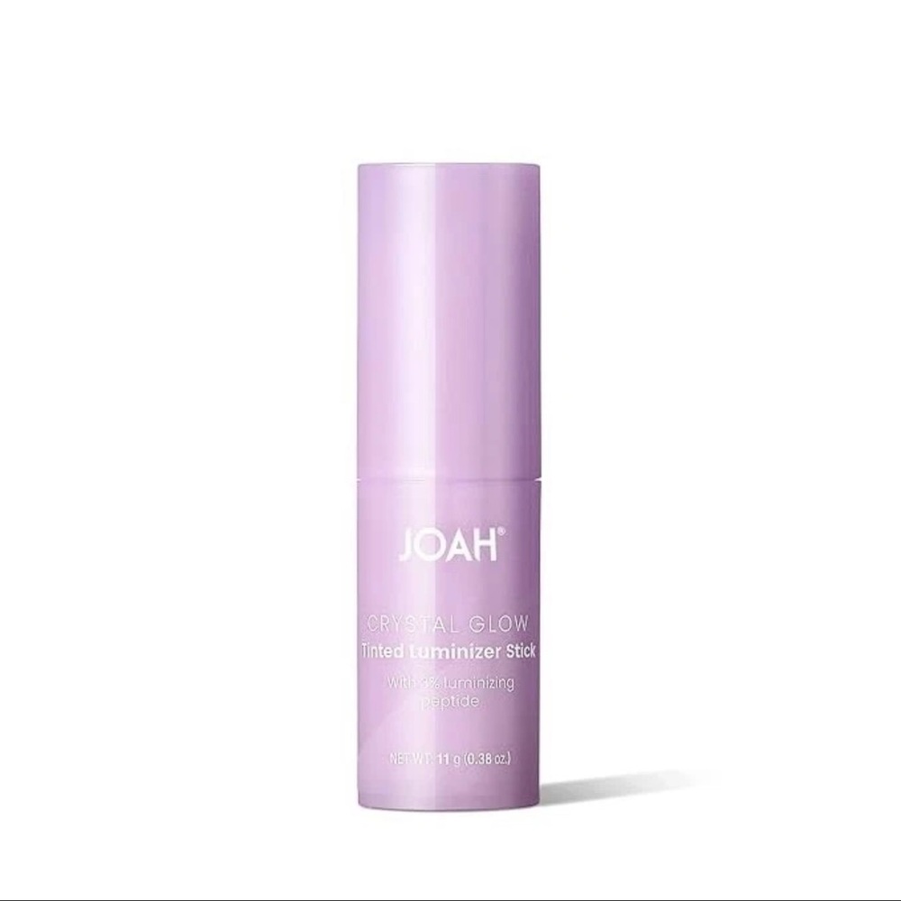 JOAH Crystal Glow Tinted Luminizer Highlighter & Bronzer Stick, w/ Peptide FC050